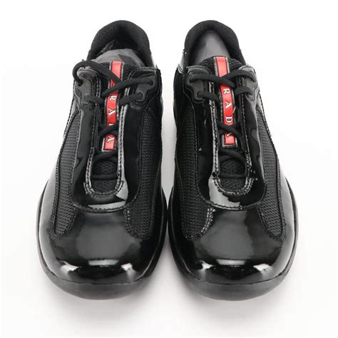 prada schuhe nero rubino|Prada America's Cup Vernice Bike Low Top Sneaker (Men).